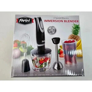 Parini Cookware Immersion Blender 200W Blending Power 2 Speed Electric Blend Mix